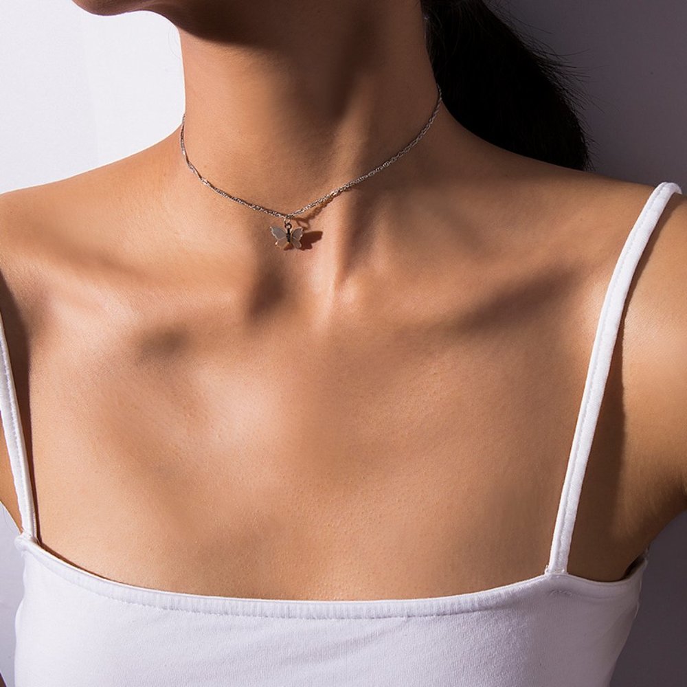 Butterfly Necklaces choker - Picture 2 of 9